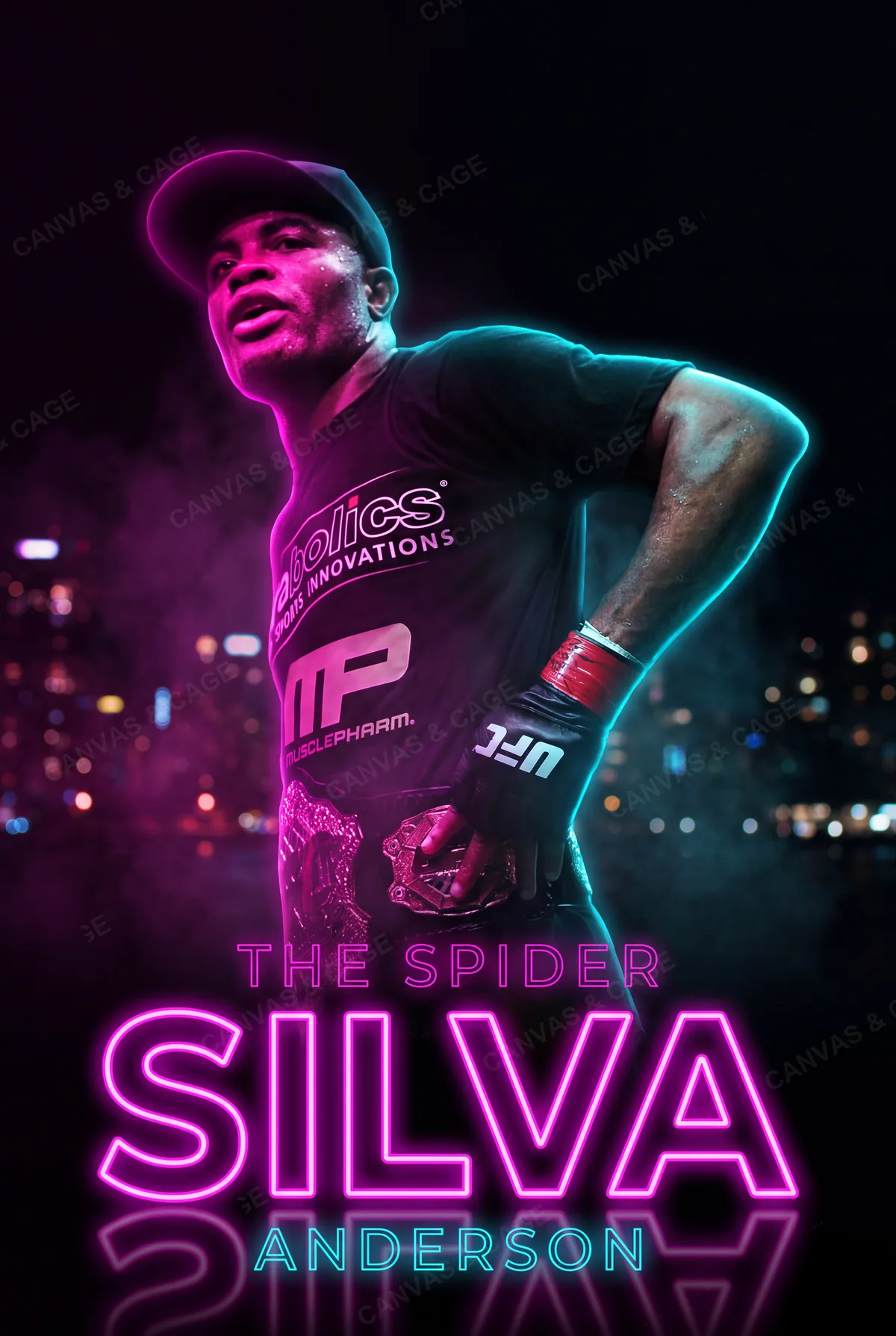 Anderson Silva — Hands down in the neon, the yellow shorts glowing