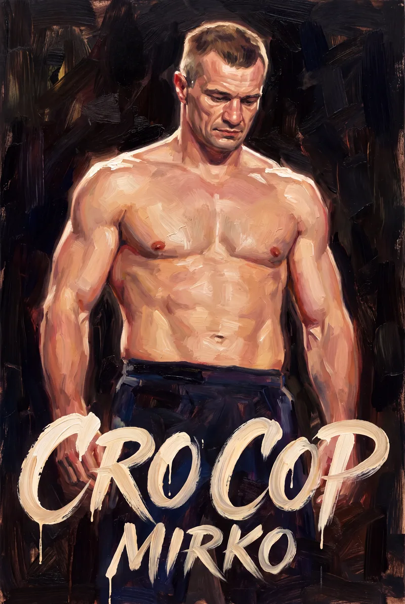 Mirko Cro Cop — Head lowered, arms hanging heavy at his sides